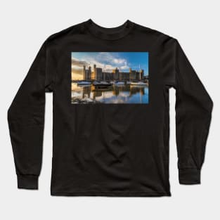 Caernarfon Castle North Wales Long Sleeve T-Shirt